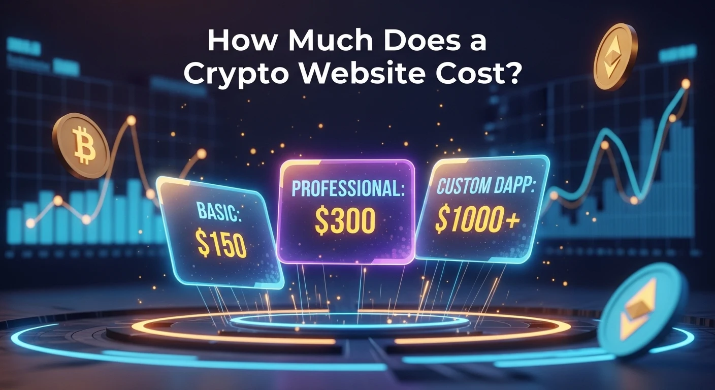 Cost of a crypto website breakdown